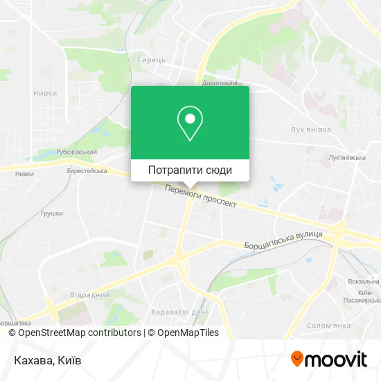 Карта Кахава