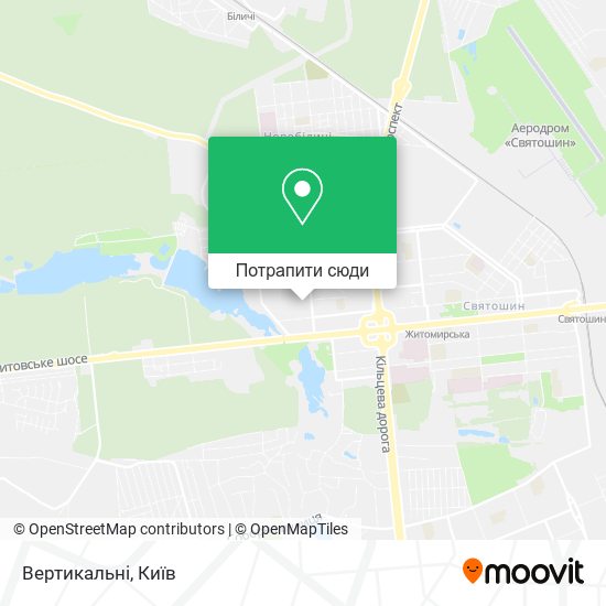 Карта Вертикальні