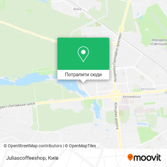 Карта Juliascoffeeshop