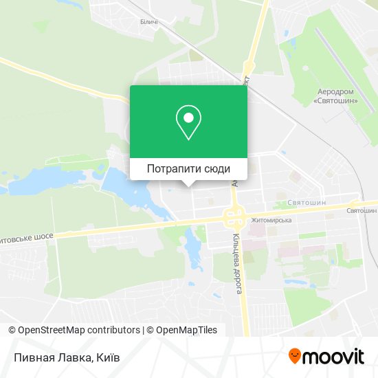 Карта Пивная Лавка