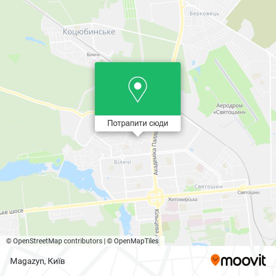 Карта Magazyn
