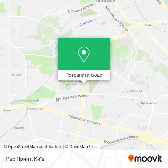 Карта Рвс Принт