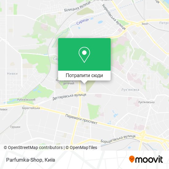 Карта Parfumka-Shop