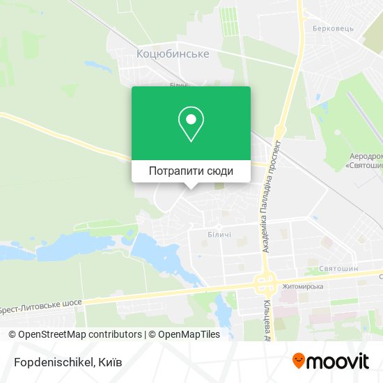 Карта Fopdenischikel