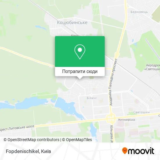 Карта Fopdenischikel