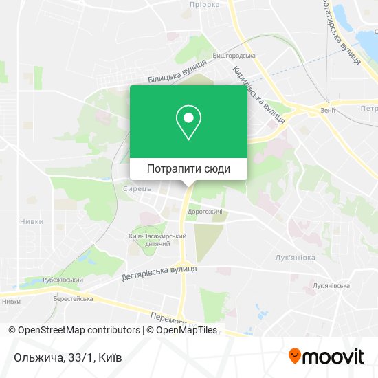 Карта Ольжича, 33/1