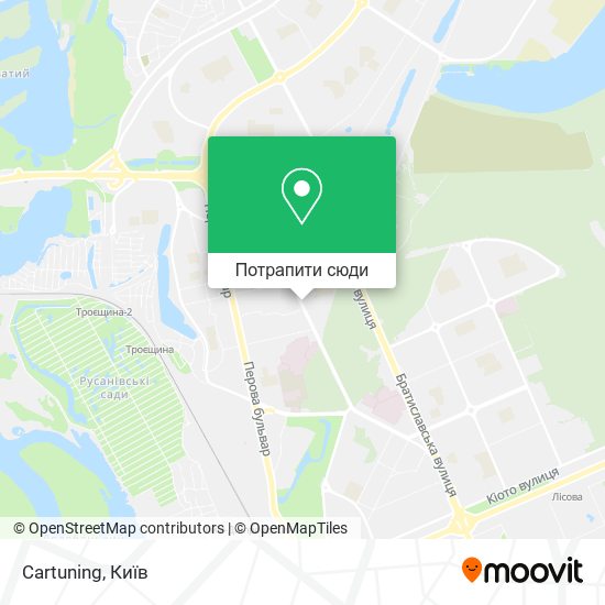 Карта Cartuning