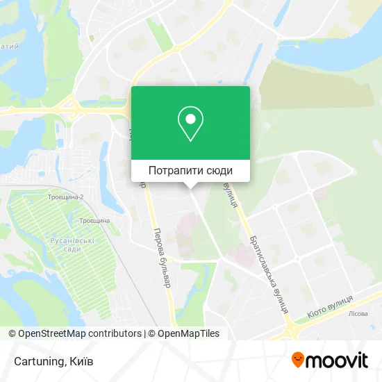 Карта Cartuning