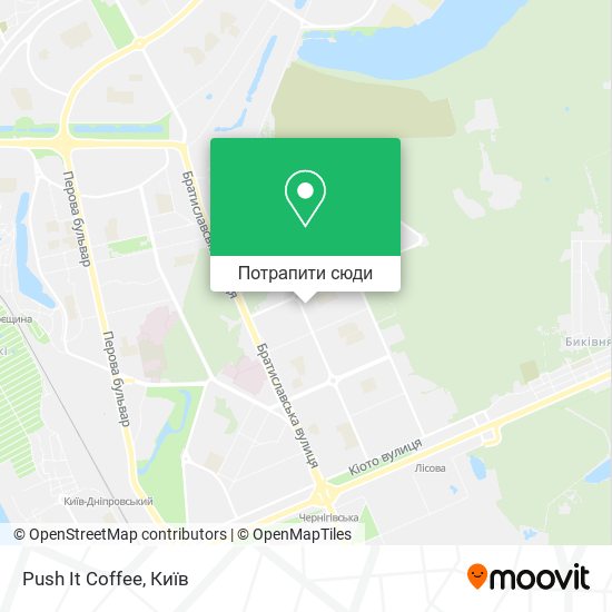 Карта Push It Coffee