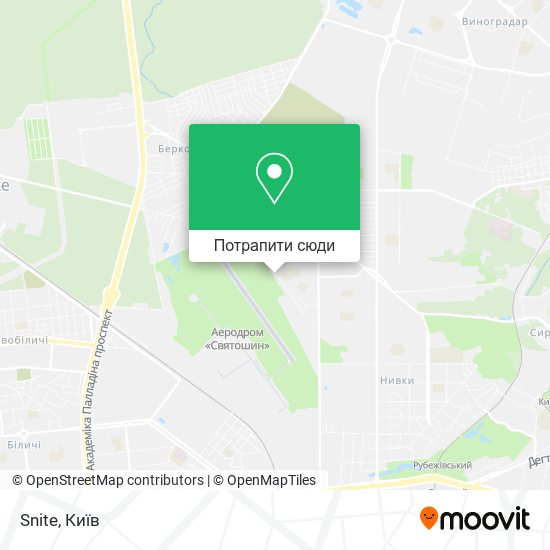 Карта Snite
