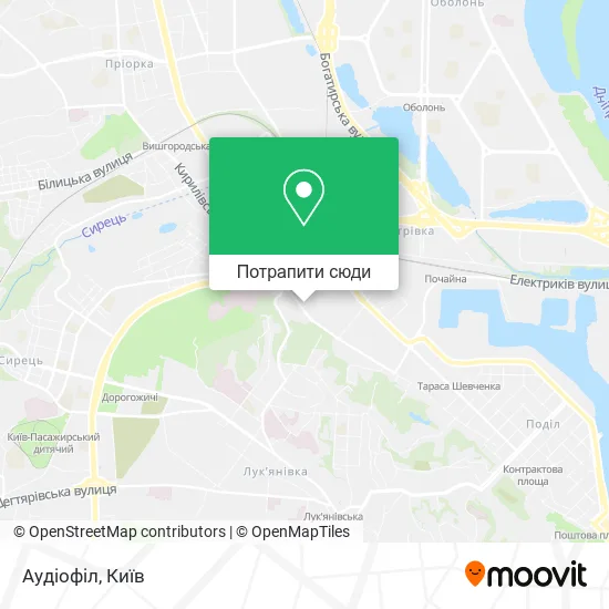 Карта Аудіофіл