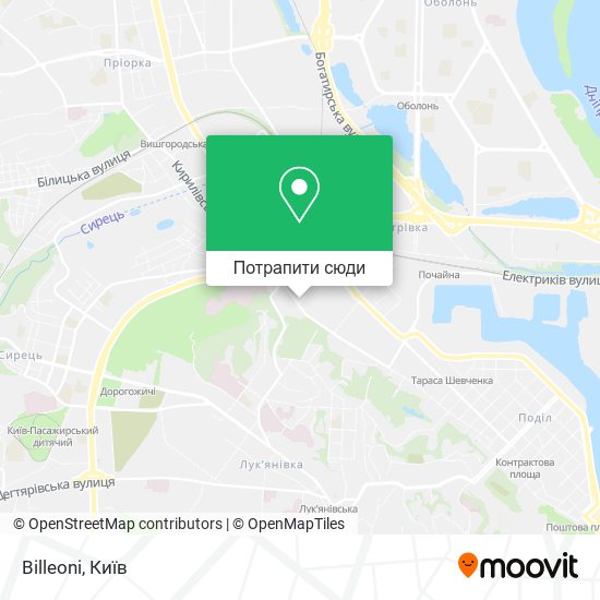 Карта Billeoni