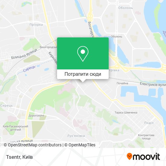 Карта Tsentr