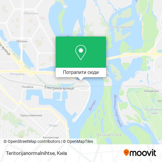 Карта Teritorijanormalnihtse