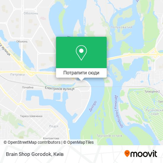 Карта Brain Shop Gorodok