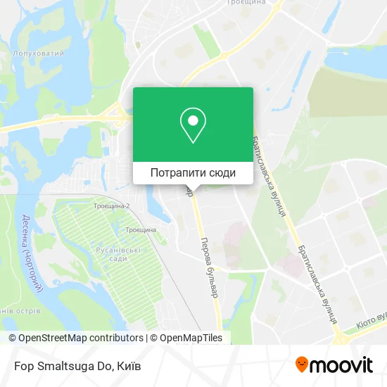Карта Fop Smaltsuga Do