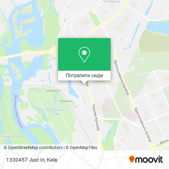 Карта 1330457 Just In