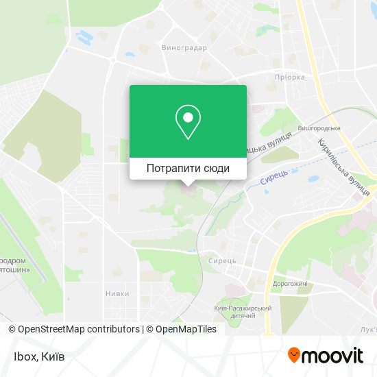 Карта Ibox