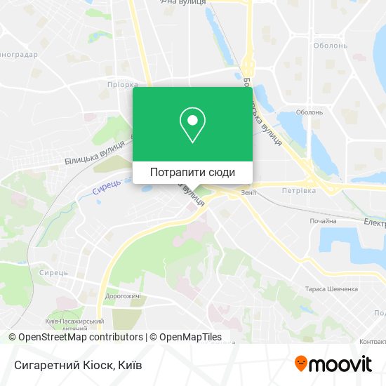 Карта Сигаретний Кіоск