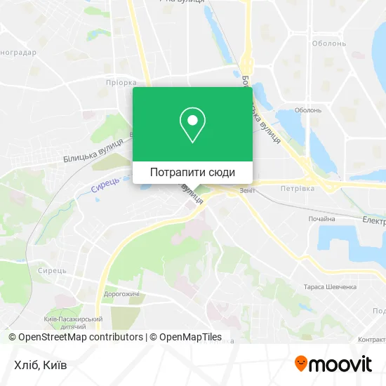 Карта Хліб