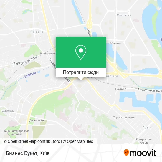 Карта Бизнес Букет