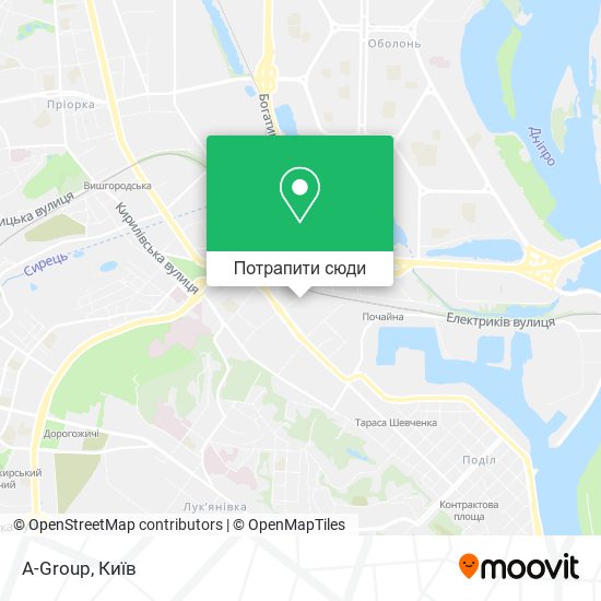 Карта A-Group