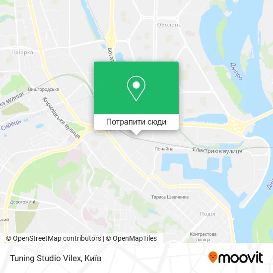 Карта Tuning Studio Vilex