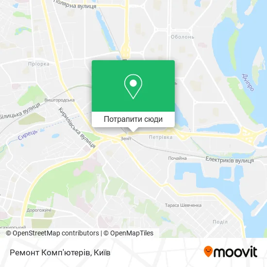Карта Ремонт Комп'ютерів