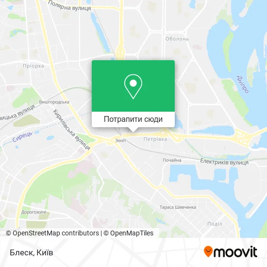 Карта Блеск