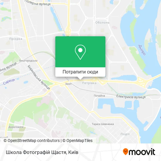Карта Школа Фотографій Щастя