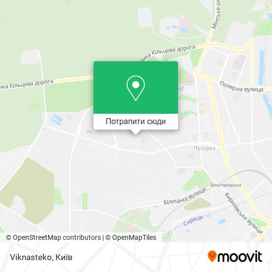 Карта Viknasteko