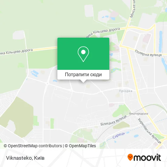 Карта Viknasteko