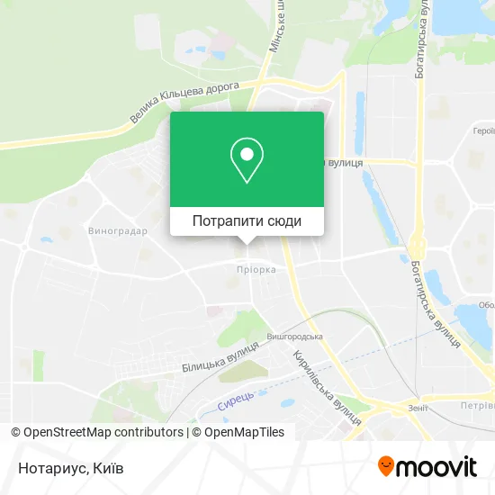 Карта Нотариус