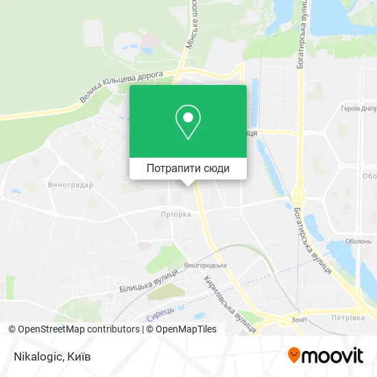 Карта Nikalogic