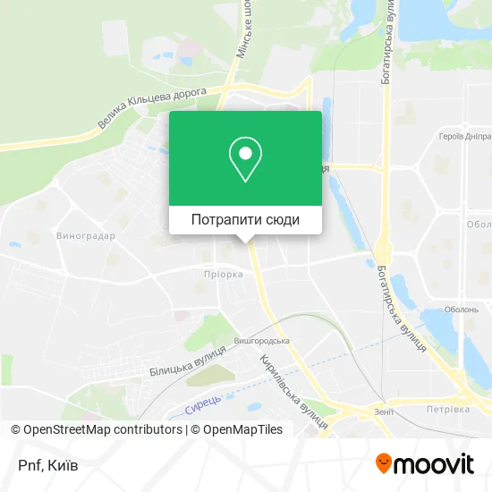 Карта Pnf