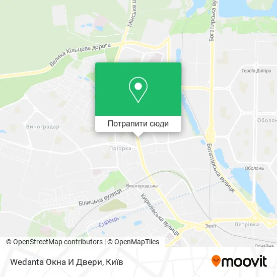 Карта Wedanta Окна И Двери