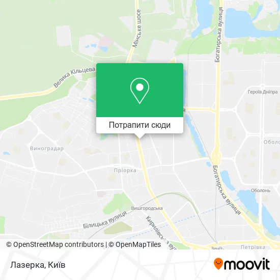 Карта Лазерка