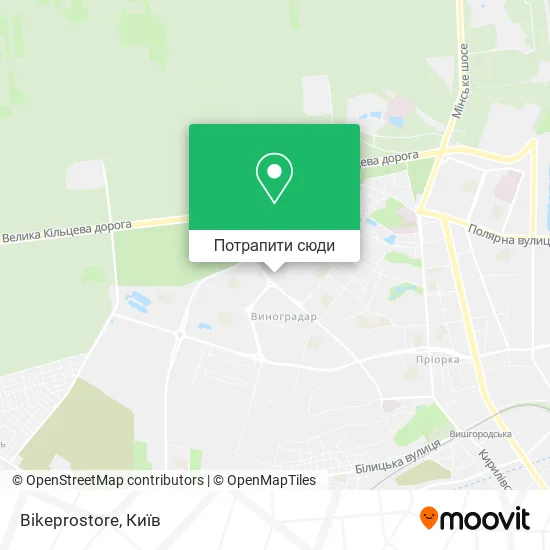 Карта Bikeprostore