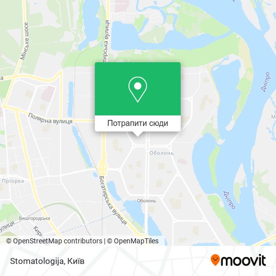 Карта Stomatologija
