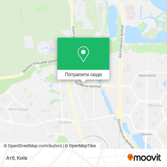Карта Атб