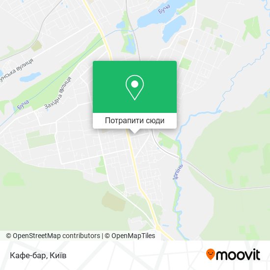 Карта Кафе-бар