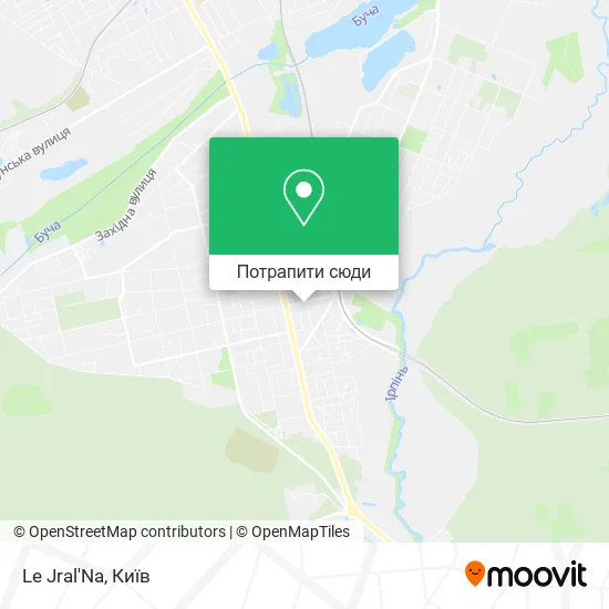 Карта Le Jral'Na