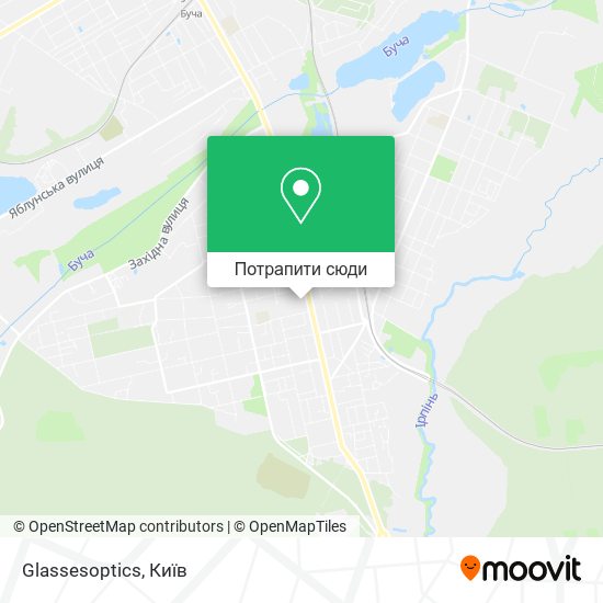 Карта Glassesoptics
