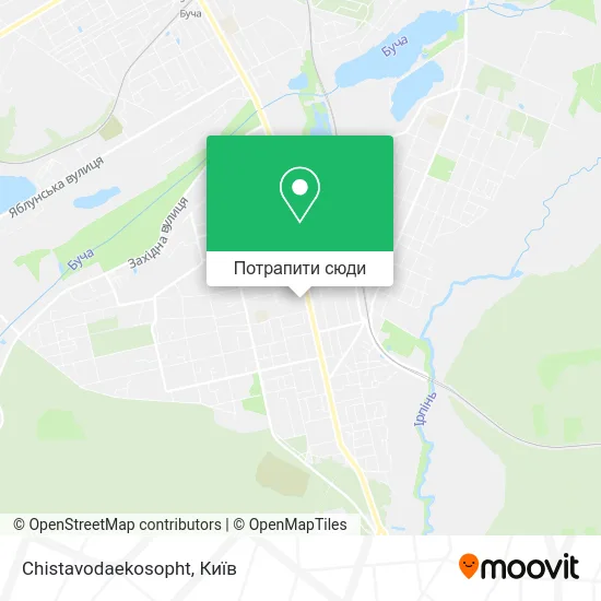 Карта Chistavodaekosopht