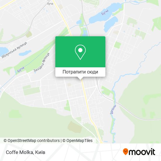 Карта Coffe Molka