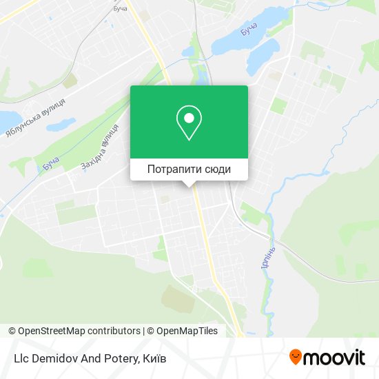 Карта Llc Demidov And Potery
