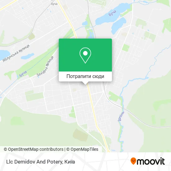 Карта Llc Demidov And Potery