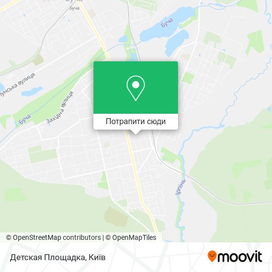 Карта Детская Площадка