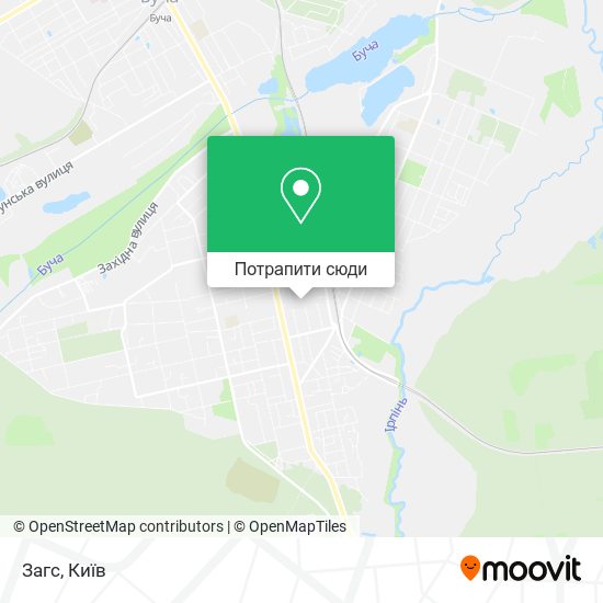Карта Загс