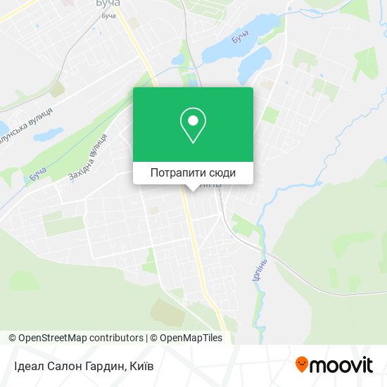 Карта Ідеал Салон Гардин